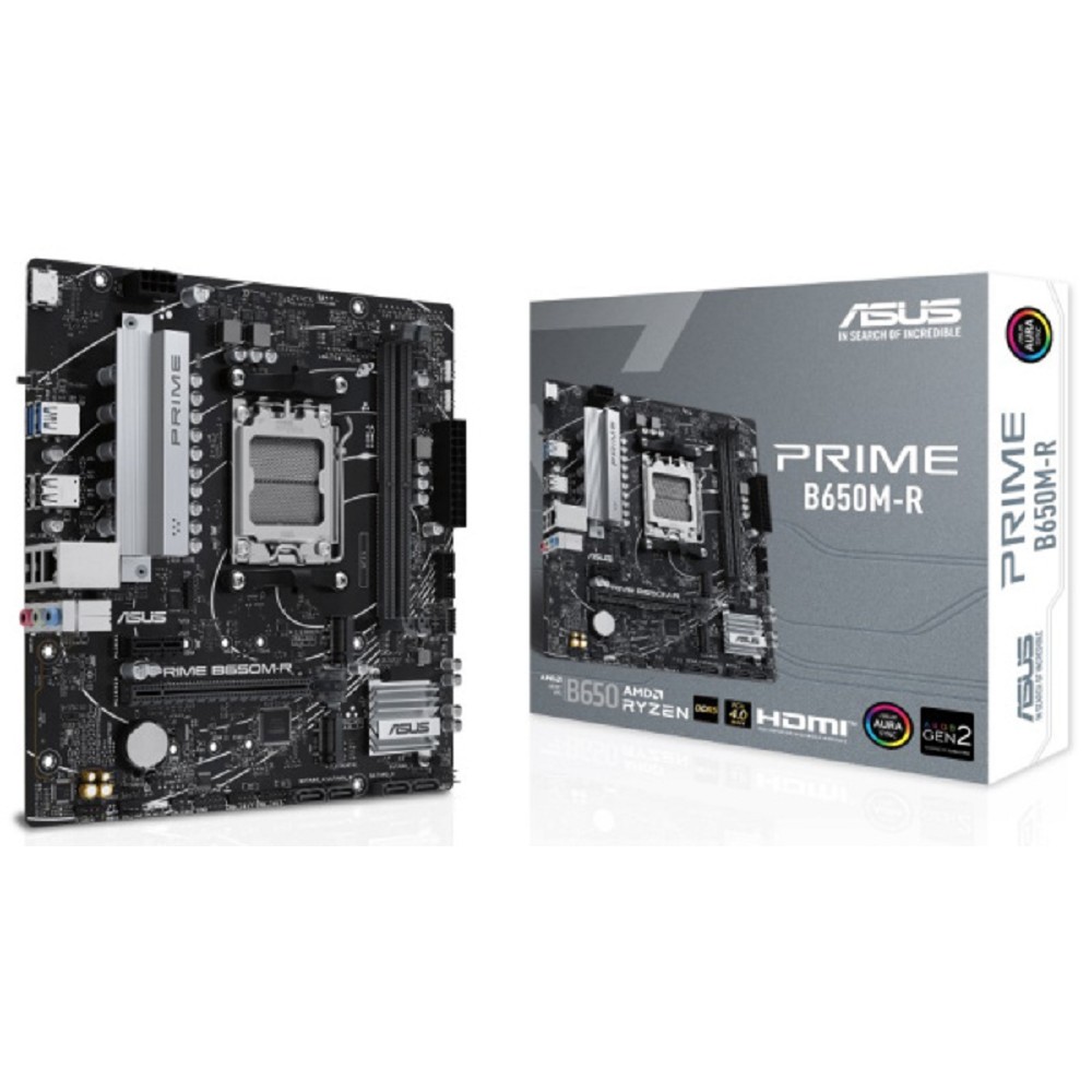 Повреждение упаковки ASUS PRIME B650M-R (Socket AM5, mATX, 2xDDR5(96GB), HDMI 2.1, 1xPCIe 4.0x16/1xPCIe 4.0, 1xLAN (2.5GbE), 4xSATA 6Gb/s, 2xM.2, 2xUSB 3.2, 4xUSB 2.0)