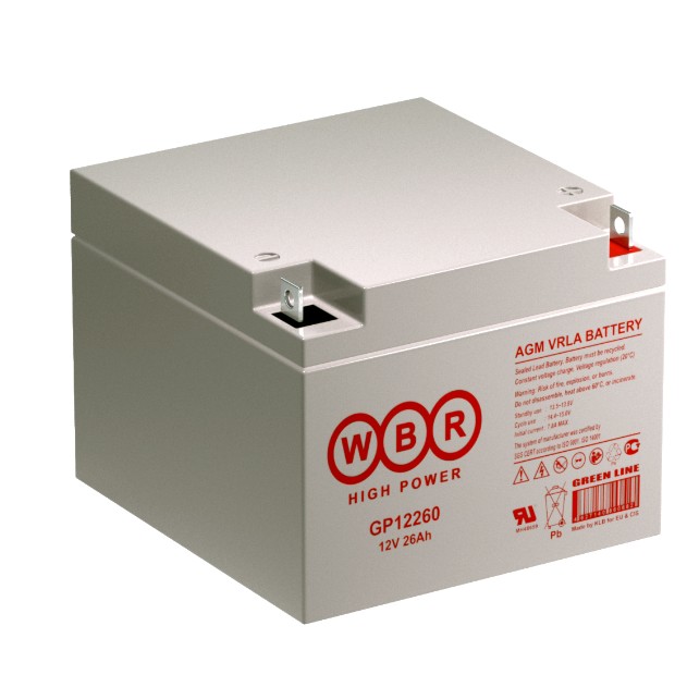 WBR Батарея GP12260 (12V/26Ah)