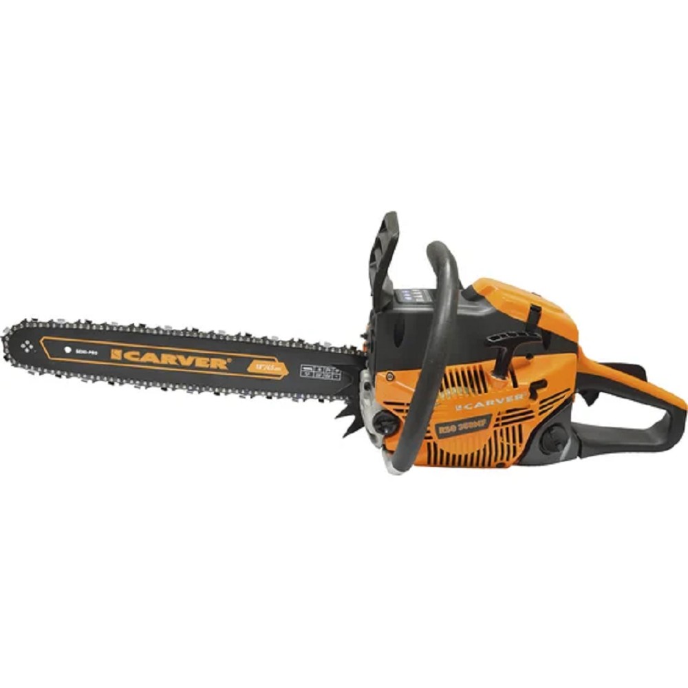 Пила бенз. CARVER RSG 358MF [01.004.00060] { (Металл.стартер, целлюлозный фильтр; 18", цепь PROFI 0,325-1,5-72зв.) }