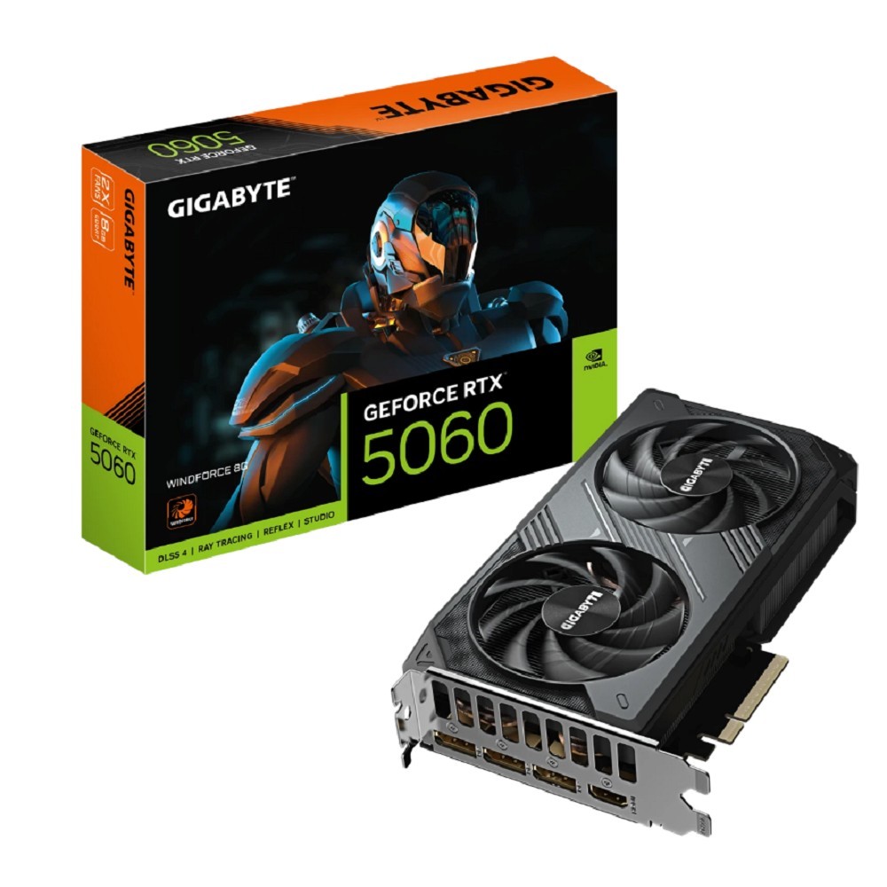 Gigabyte GV-N5060WF2-8GD {PCIE16 RTX5060 8GB} 