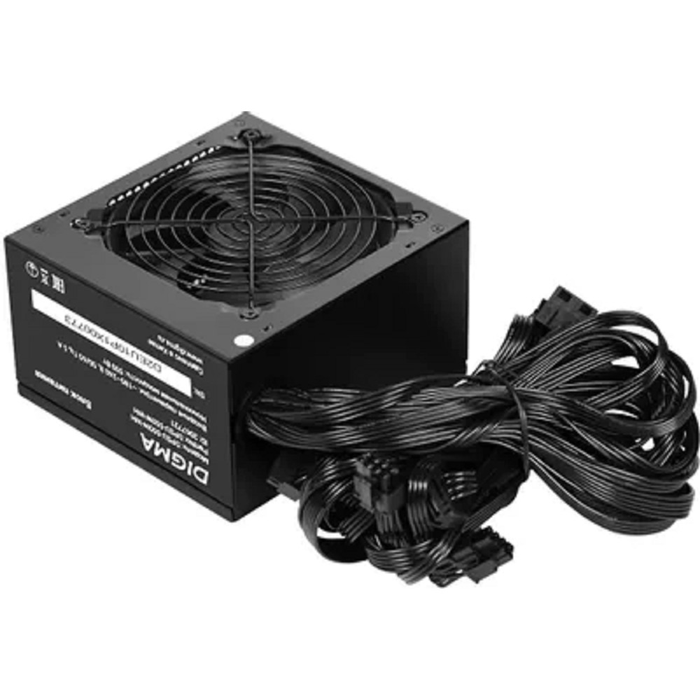 Digma ATX 550W DPSU-550W-WH 80+ white (20+4pin) APFC 120mm fan 6xSATA RTL