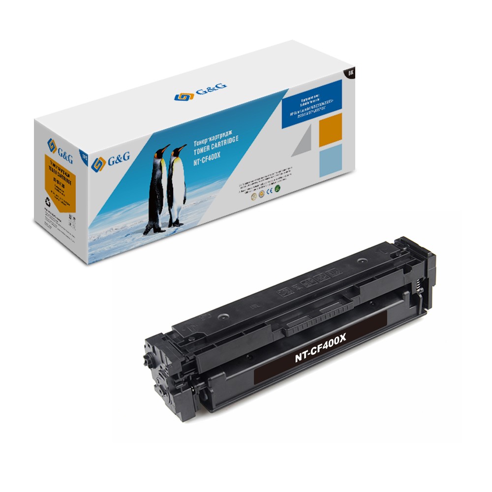 Картридж лазерный G&amp;G NT-CF400X черный (2800стр.) для HP CLJ M252/252N/252DN/252DW/M277n/M277DW