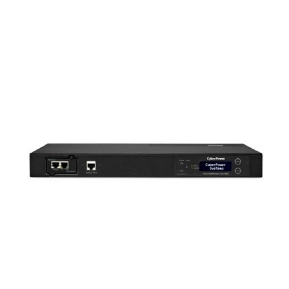 CyberPower PDU44004 (PDU15SWHVIEC12ATNET) ATS {1U type, 10Amp,SNMP, plug IEC 320 C14 (12x C13) }