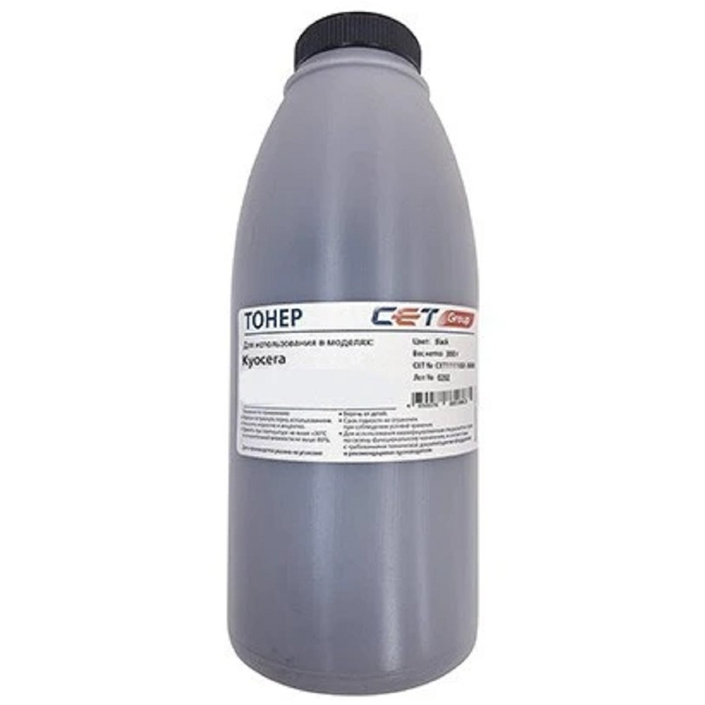Тонер Cet PK250K OSP0250K-640 черный 640гр. для принтера KYOCERA TK-8515/TK-8525/TK-8800