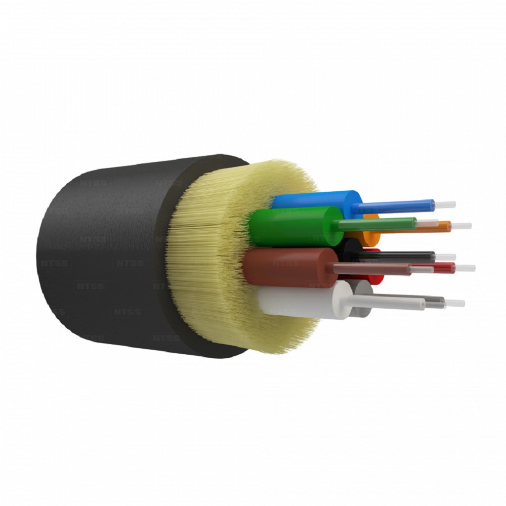 NTSS Оптический кабель IN/OUT, OM2, 50/125, 8 волокон, LSZH, черный NTSS-FO-D-IN/OUT-50-8-LSZH