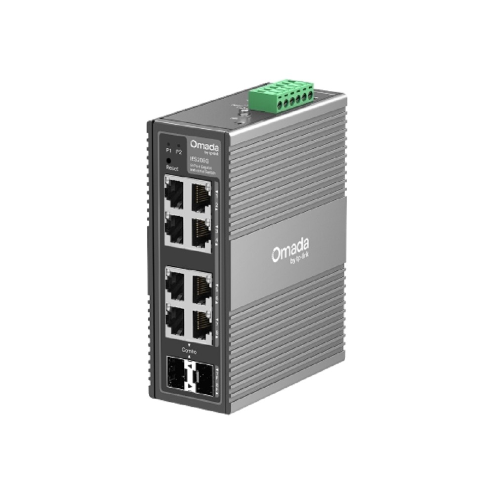 TP-Link IES208G Omada 8-портовый гигабитный индустриальный коммутатор Easy Managed 