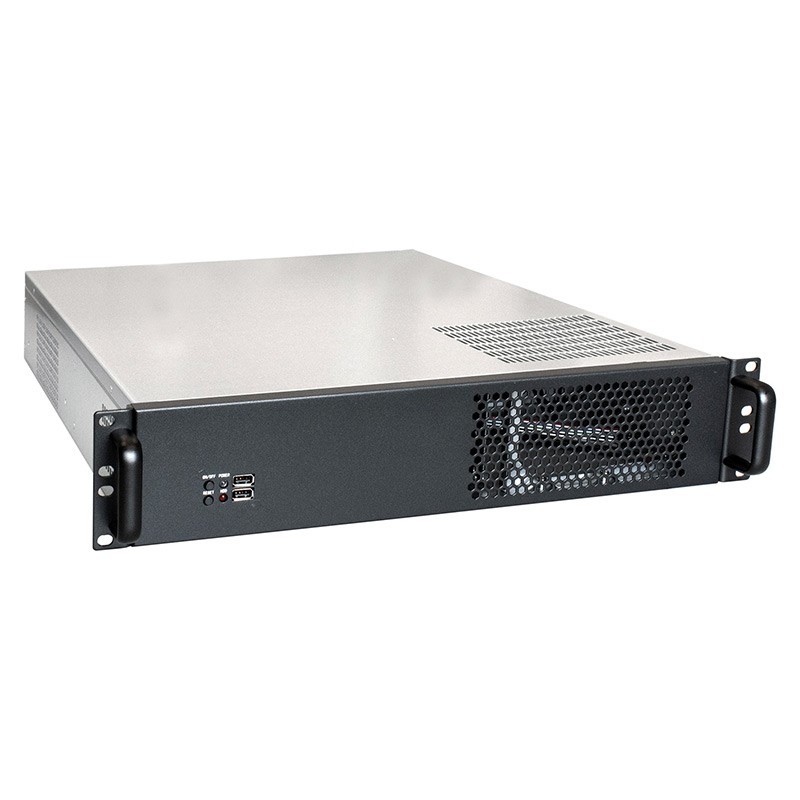 Exegate EX284974RUS Серверный корпус ExeGate Pro 2U550-08 <RM 19", высота 2U, глубина 550, БП 600ADS, 2*USB>
