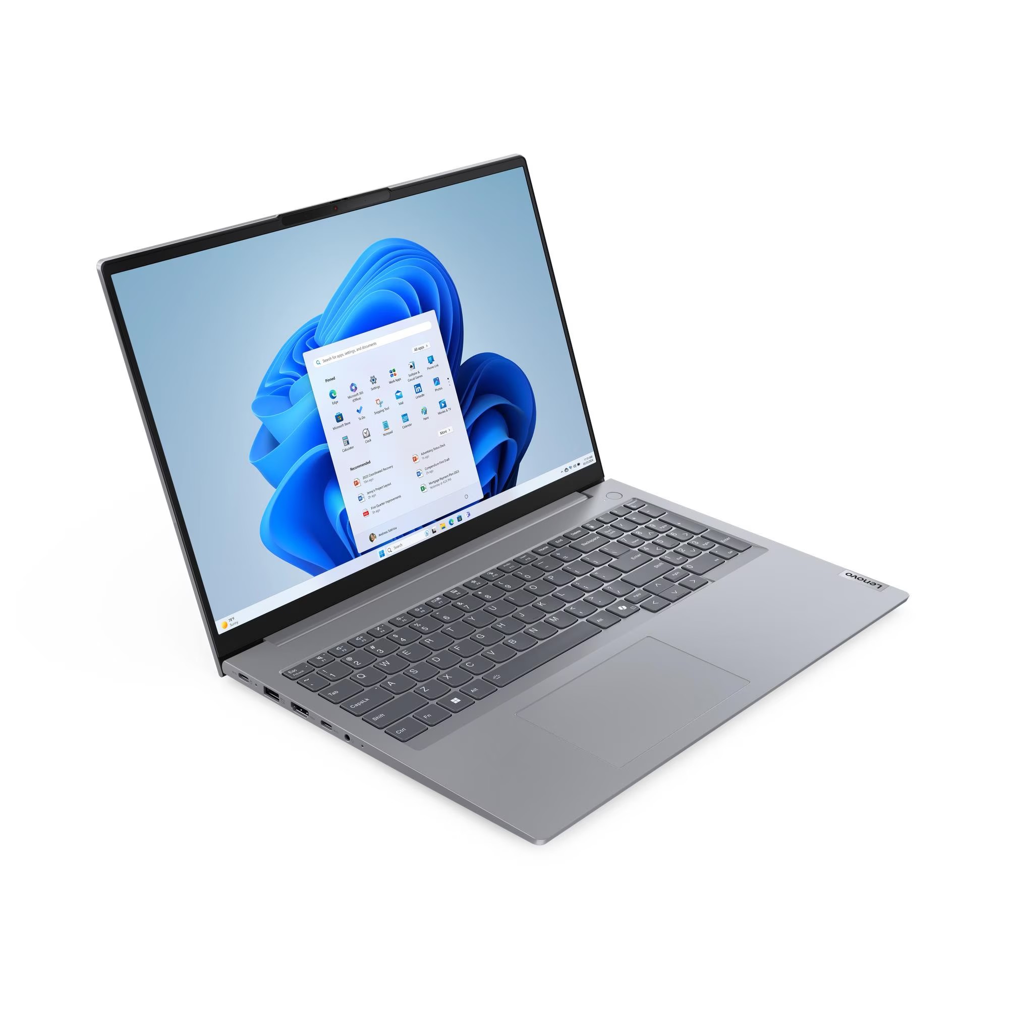 Lenovo Thinkbook 16 G7 ARP [21MW009QSA] Arctic Grey 16" {WUXGA (1920x1200) IPS Ryzen 7 7735HS/16Gb/512Gb SSD/DOS}