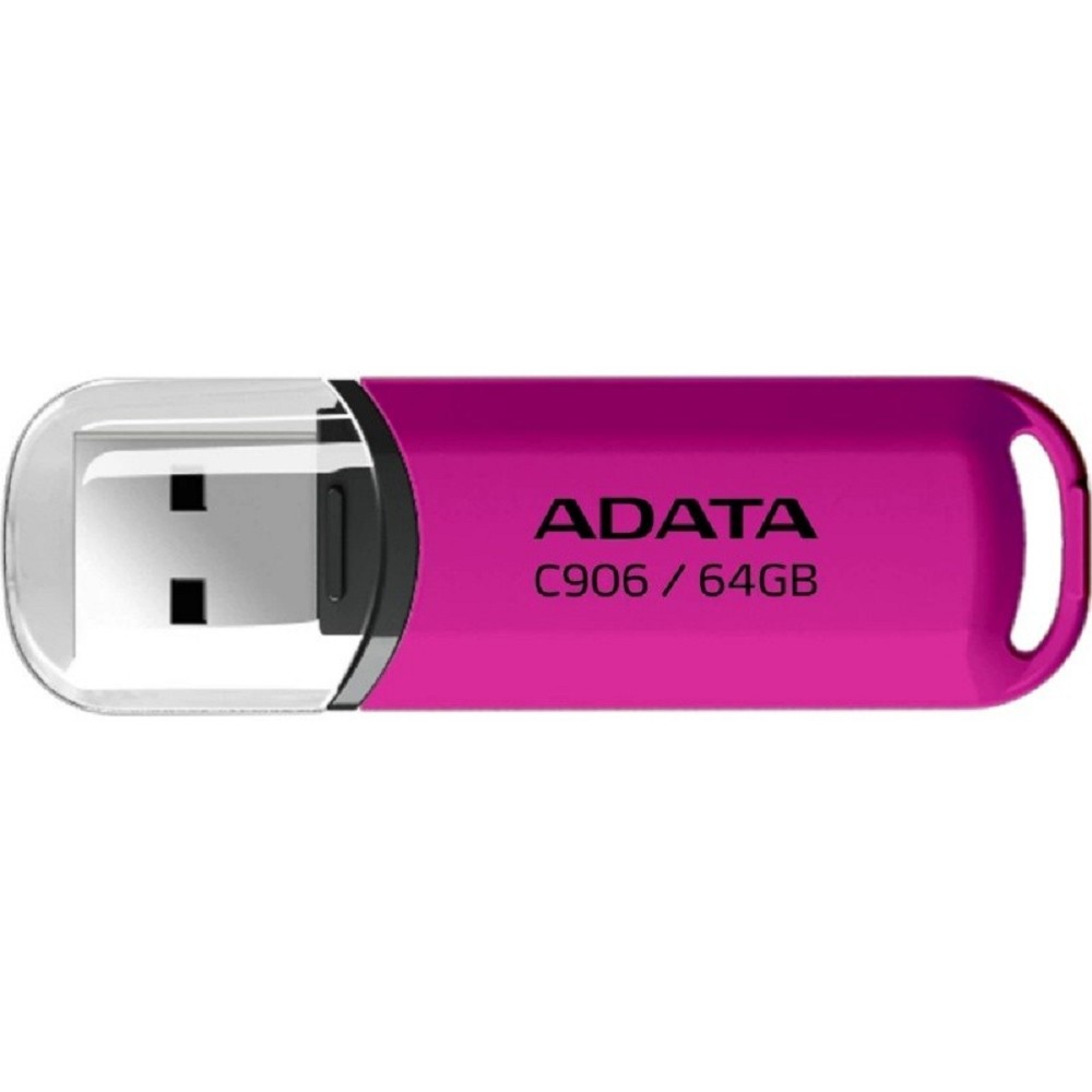 A-DATA Flash Drive 64GB <AC906-64G-RPP> Classic C906, USB 2.0, Фиолетовая