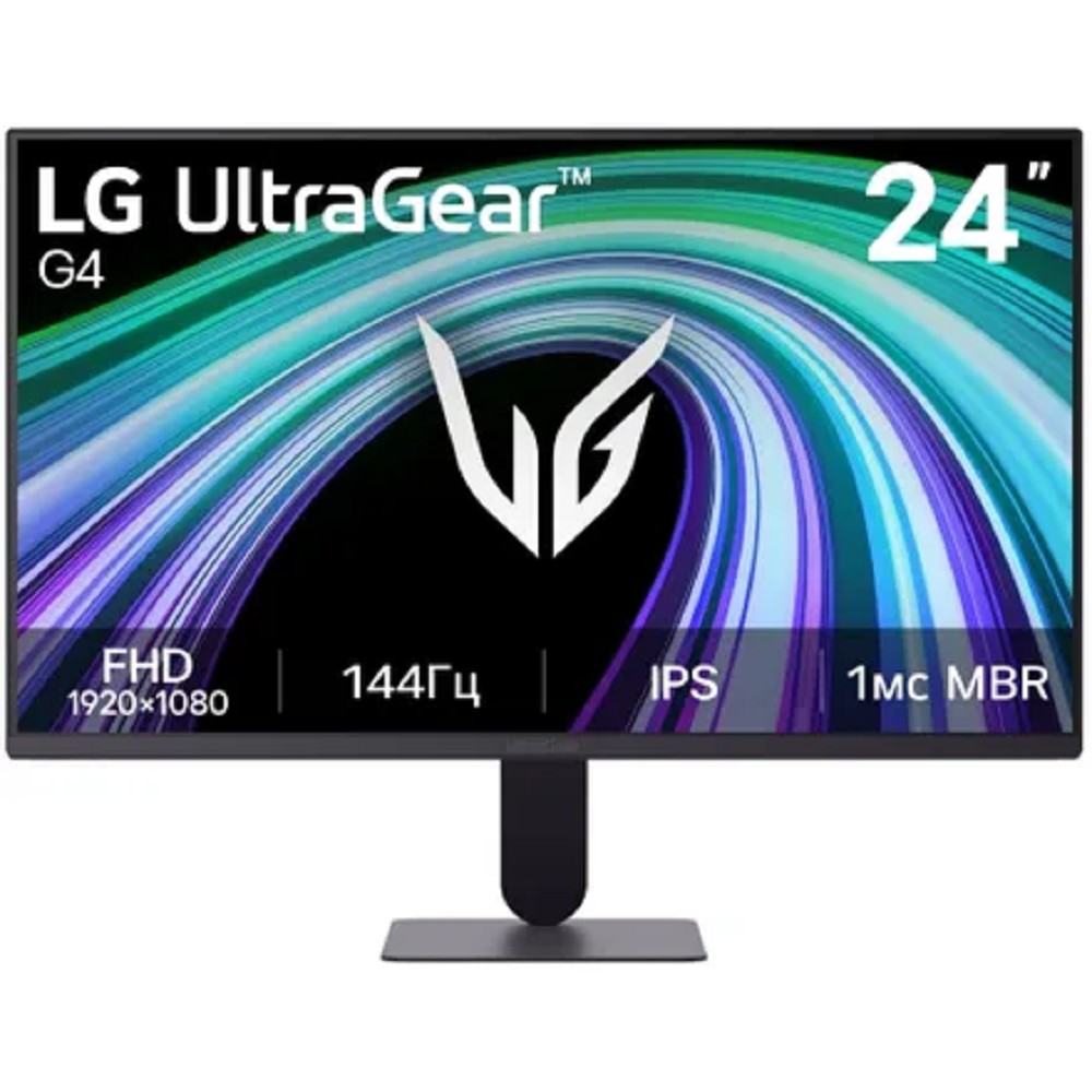 LCD LG 23.8" 24G414B-B {IPS 1920x1080 144Hz 1ms 178/178 250cd 1500:1 HDMI2.0 DisplayPort1.4 MM (регулировка по высоте) ACext}
