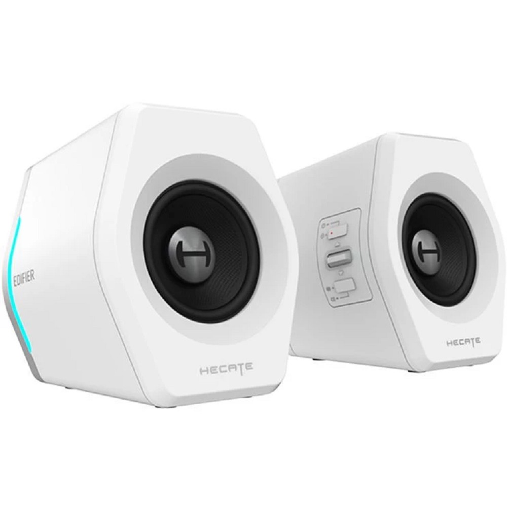 Повреждение упаковки Edifier G2000 White {2 x 16W RMS, 98-20000Гц, RGB-подсветка, Bluetooth 4.2} 