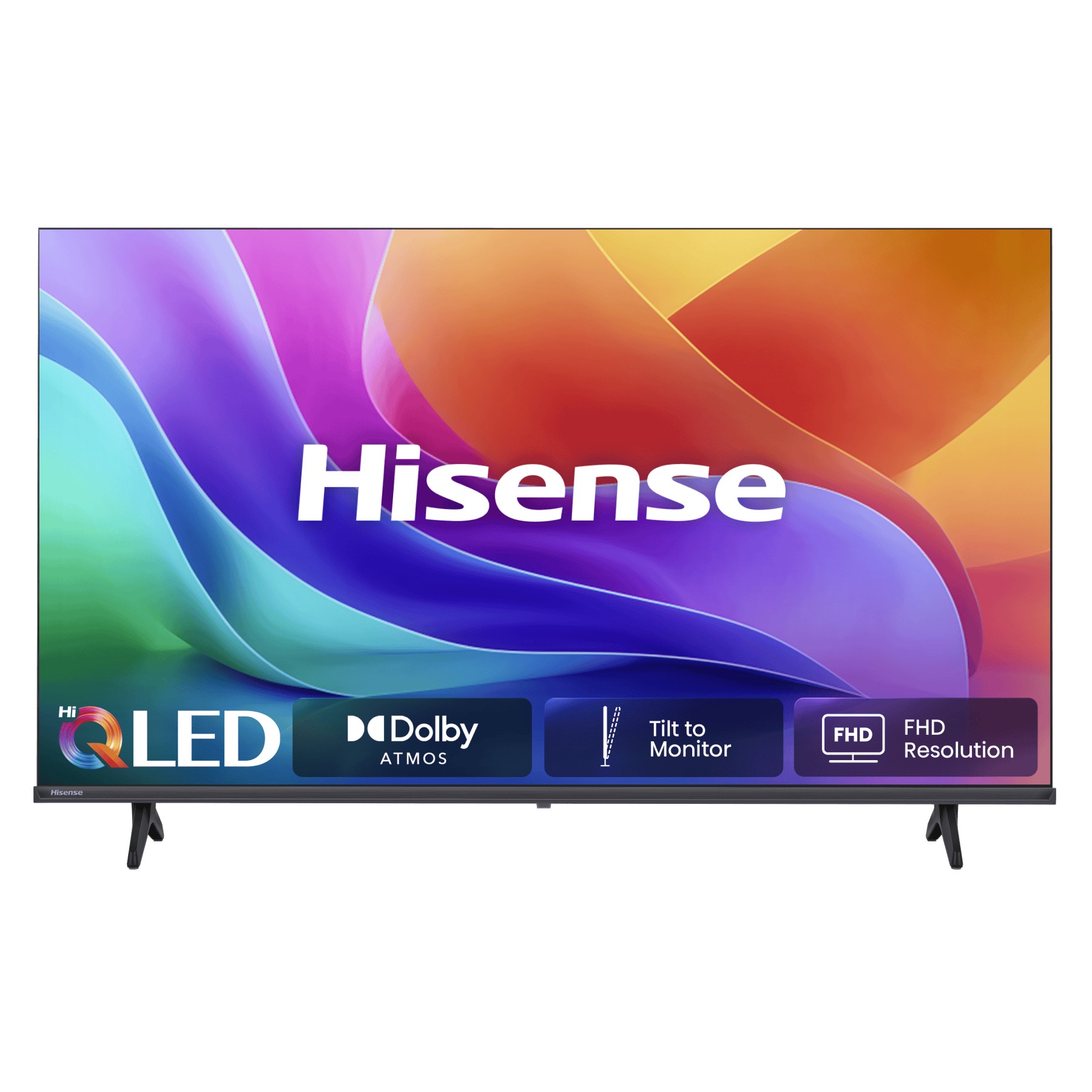 Hisense 40" 40A5S Frameless черный FULL HD 60Hz DVB-T2 DVB-C DVB-S2 USB WiFi Smart TV (RUS)