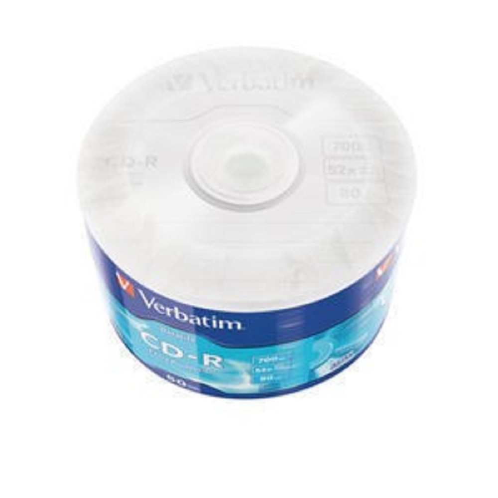 Повреждение упаковки Verbatim Диски CD-R 700Mb 52x bulk (50шт) (43787)