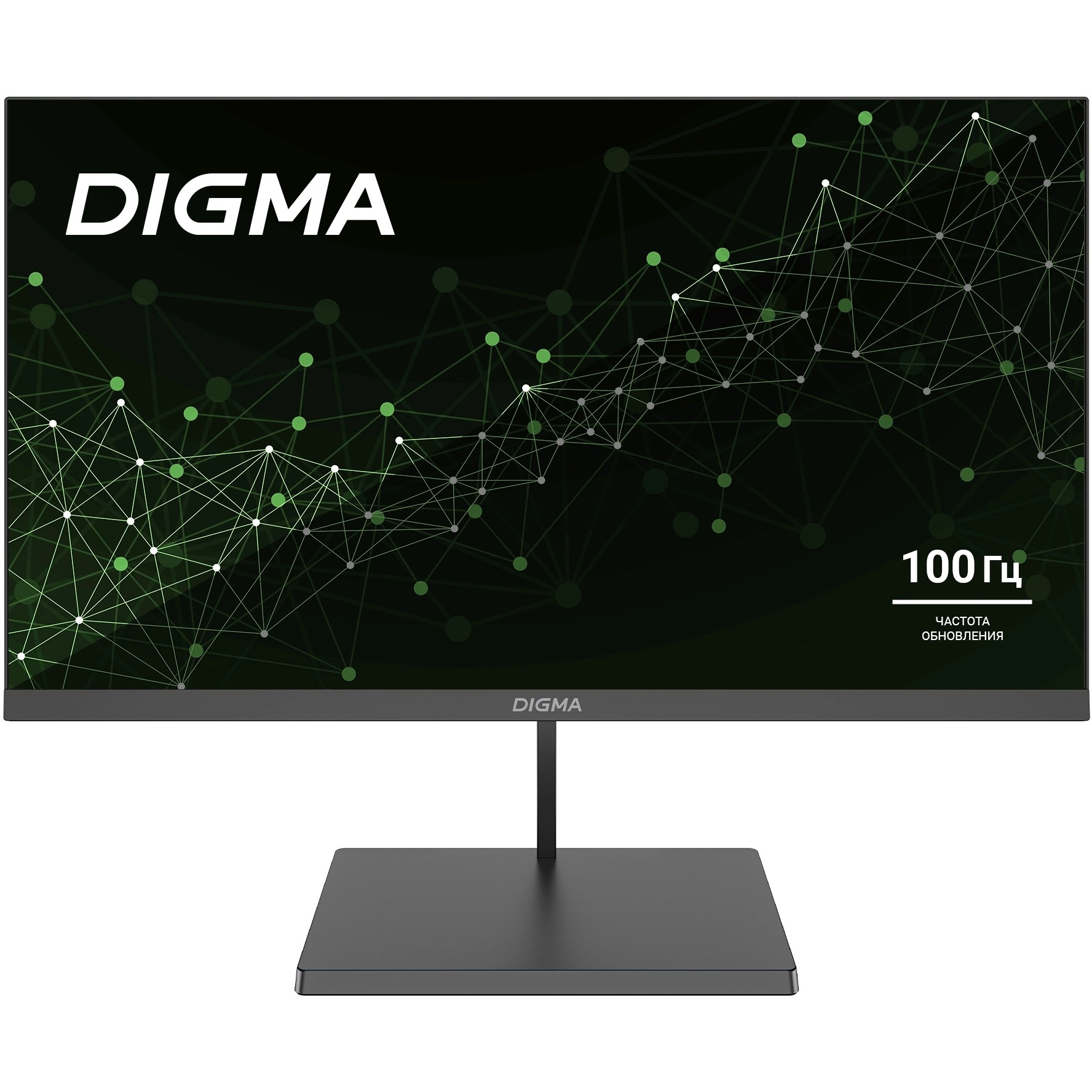 LCD Digma 21.5" Progress 22A501F {VA 1920x1080 100Hz 5ms 250cd 3000:1 D-Sub HDMI DisplayPort VESA}