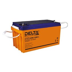 Delta DTM 1265 L (65 А\ч, 12В) свинцово- кислотный аккумулятор  
