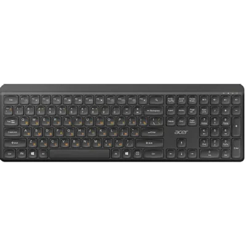 Acer OKR501 [ZL.KBD11.00N] черный USB беспроводная Multimedia (ZL.KBD11.00N)