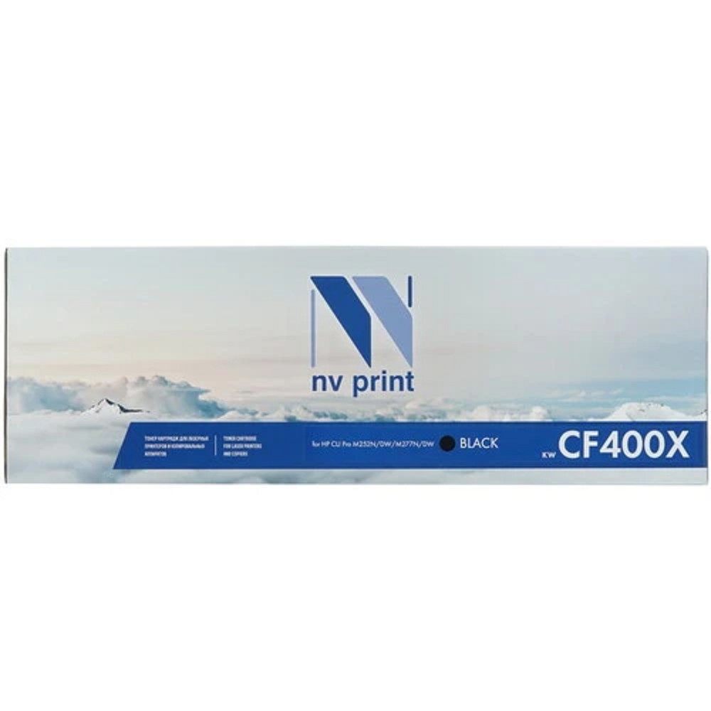 NV Print CF400XBK Картридж  для  HP Laser Jet Pro M252dw/M252n/M274n/M277dw/M277n, 2300к., BLACK