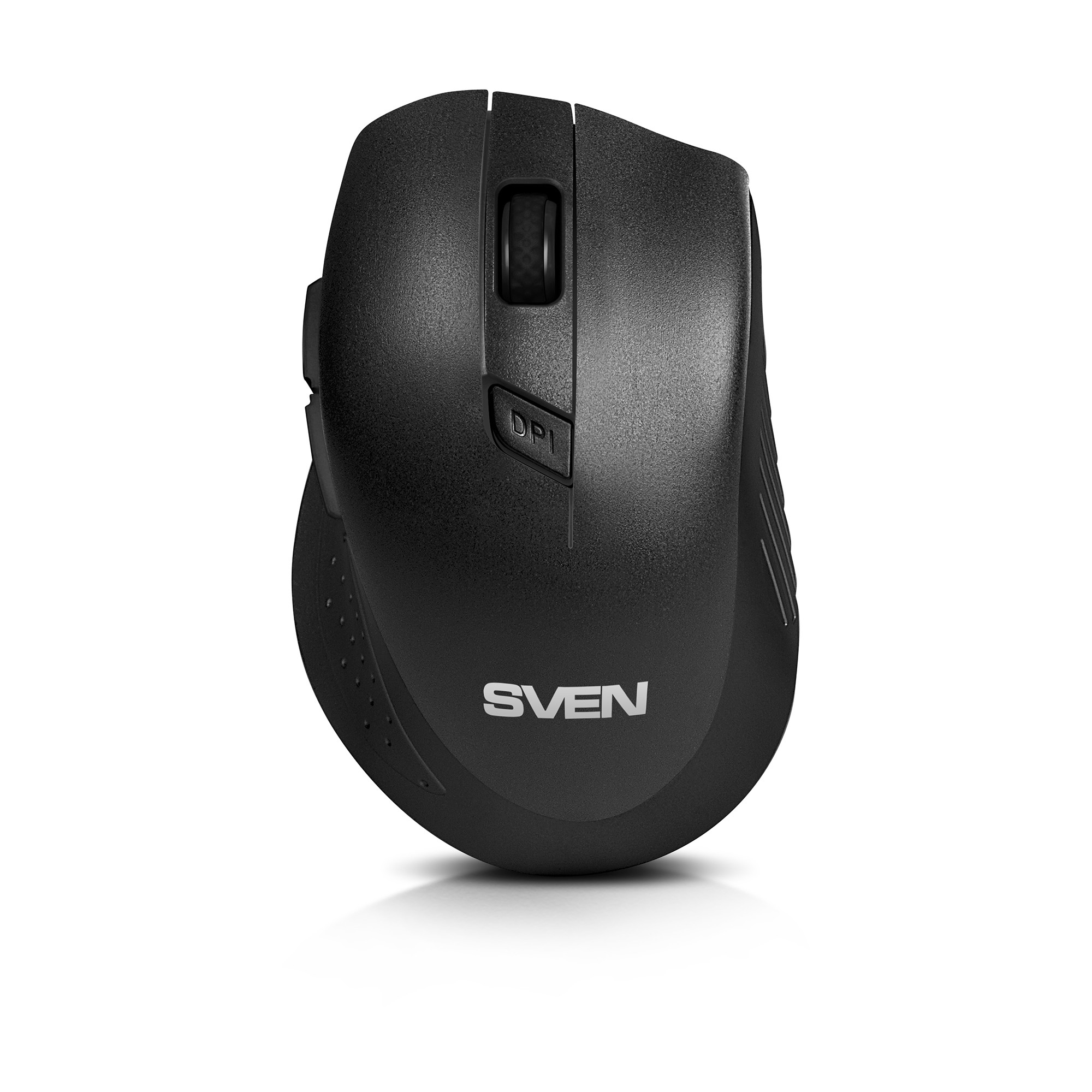 Беспроводная мышь Sven RX-425W чёрная (5+1кл. 800-1600DPI, блист)