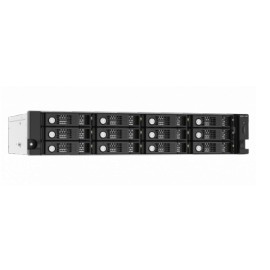 QNAP TL-R1220Sep-RP SAS-модуль расширения, 12 отсеков 3,5"/2,5" SAS/SATA 12/6 Гбит/с, стоечное исполнение, 2 блока питания