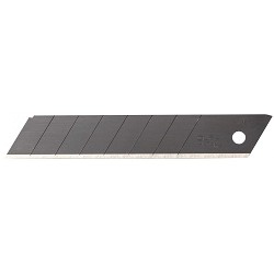 OLFA Лезвие BLACK MAX сегментированное, 18х100х0,5мм, 10шт [OL-LBB-10B]