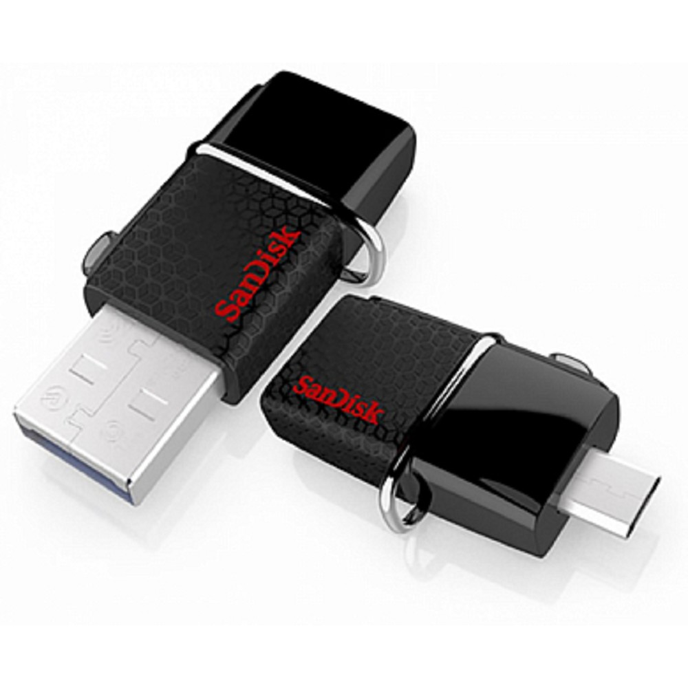 SanDisk USB Drive 32Gb Ultra Dual SDDD2-032G-GAM46 {USB3.0, Black}  