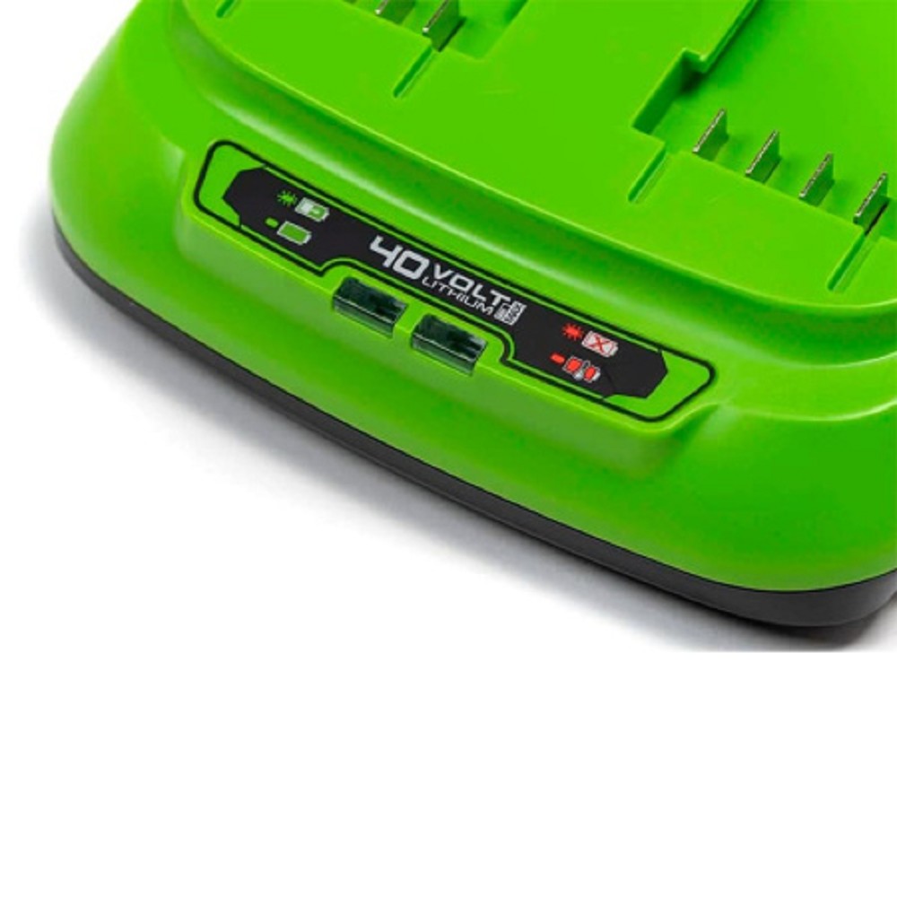 Greenworks G40UC8 Быстрое зарядное устройство для 2-х аккумуляторов,40V [2938807]