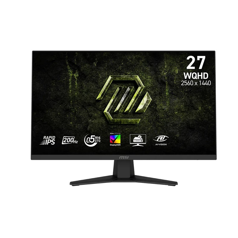 MSI MAG 27" 274QF E20 {IPS 2560x1440 200Hz 0.5ms 300cd 2xHDMI DisplayPort Tilt Internal Vesa}