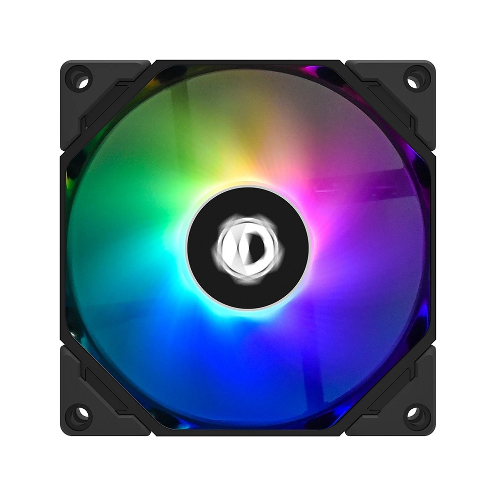 Case Fan ID-Cooling TF-9215-ARGB  (92mm PWM, 4pin, супер-тонкий, ARGB, черный, 800-2500об/мин)  BOX