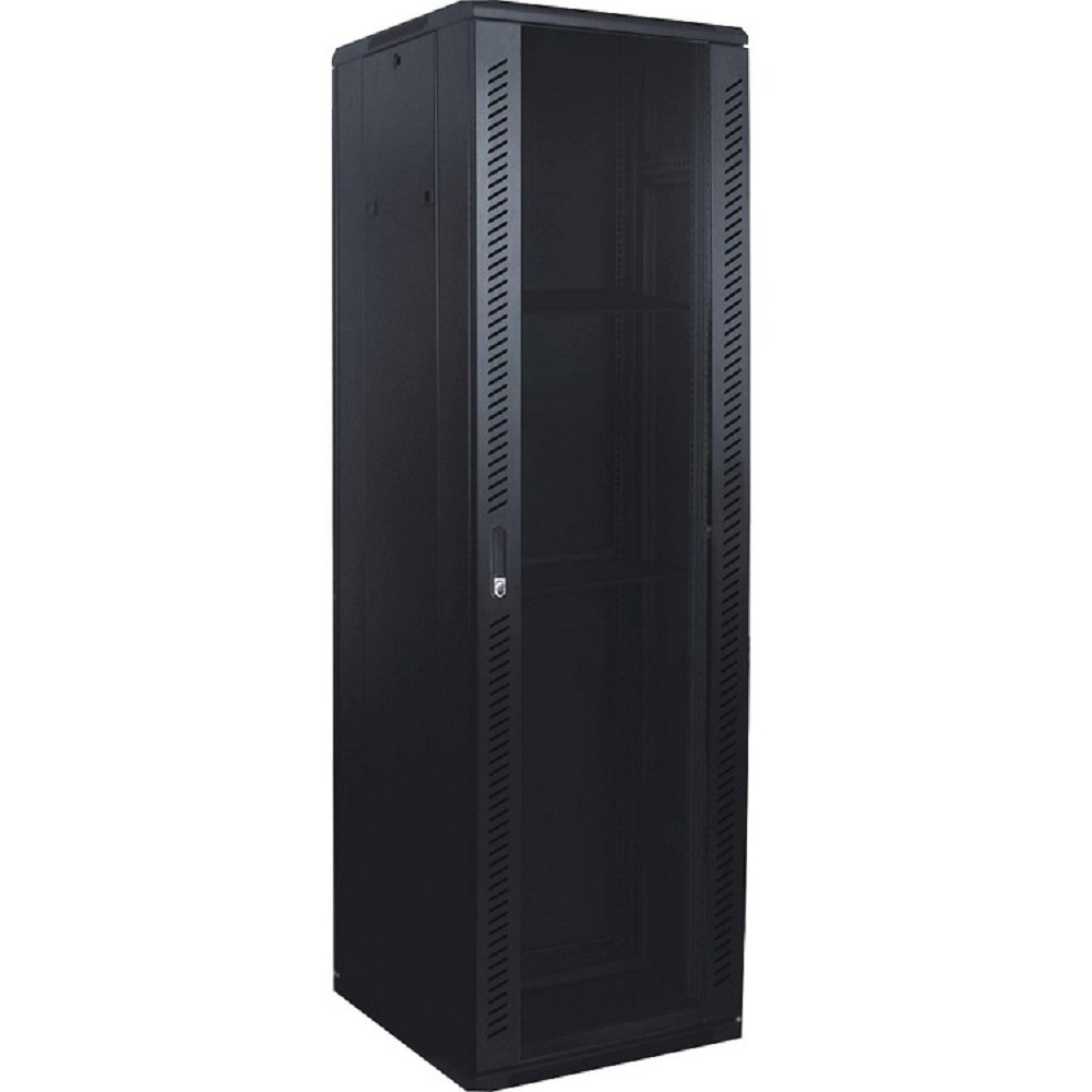5bites Шкаф телекоммуникационный напольный FF68-18B 18U / 600*800 / 19"  / FLOOR / 2*CARTONS / BLACK