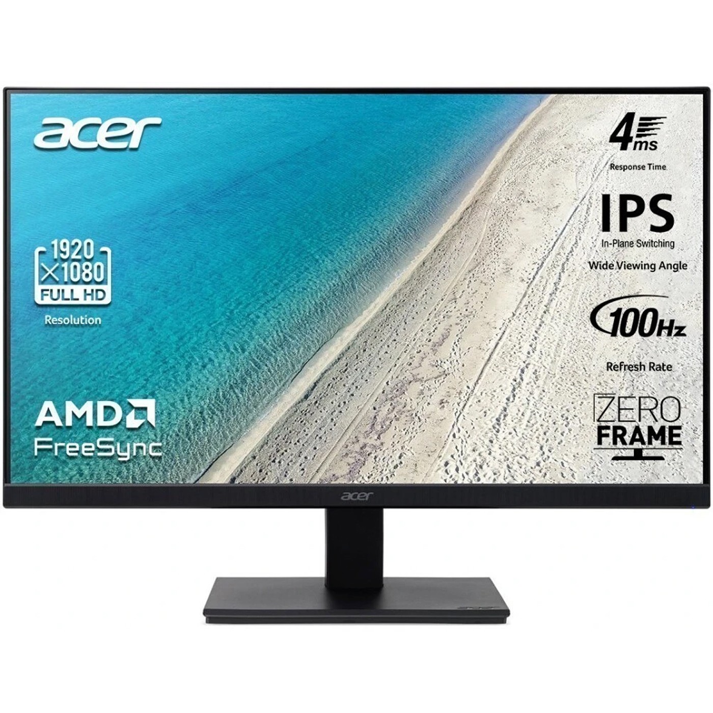 LCD Acer 21.5" Vero V227QE3biv {IPS 1920x1080 100Hz 4ms 178/178 250cd HDMI}