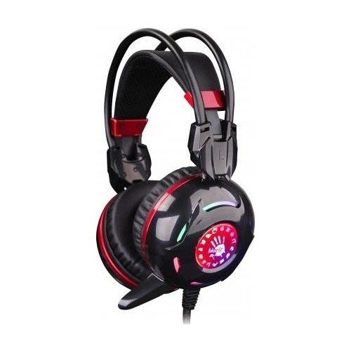 A4 Bloody G300 черный/красные  1.8м мониторы оголовье (G300)