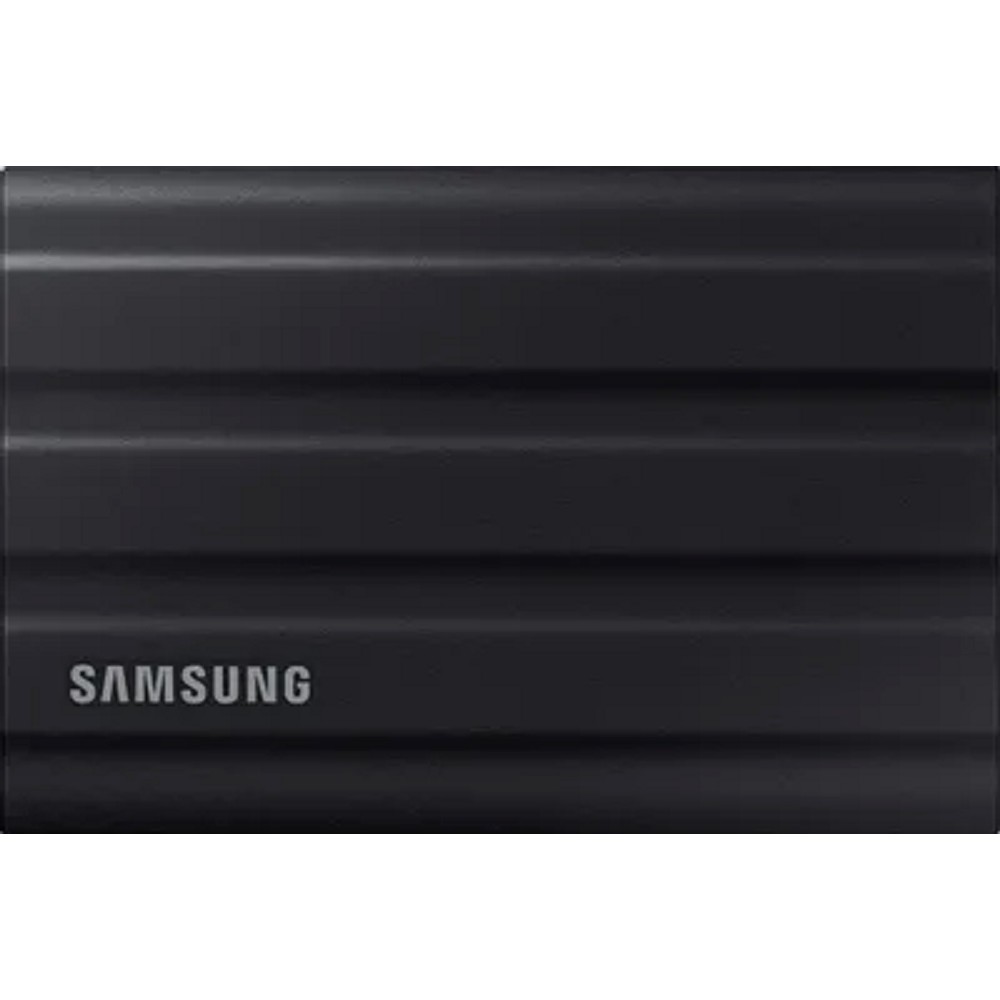 Samsung Portable SSD 4TB T7 Shield [MU-PE4T0S/WW]  черный (USB3.2 Gen2, up to 1050/1000Mbs, 3D TLC, 88x13x59mm, 98g)