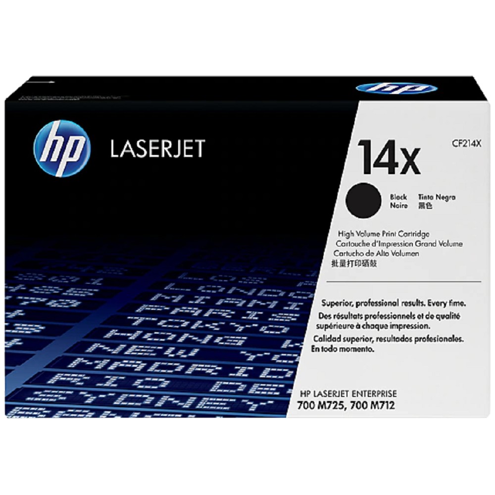 HP CF214X Картридж, Black{LaserJet 700 MFP M712, Black, (17 500стр.)}
