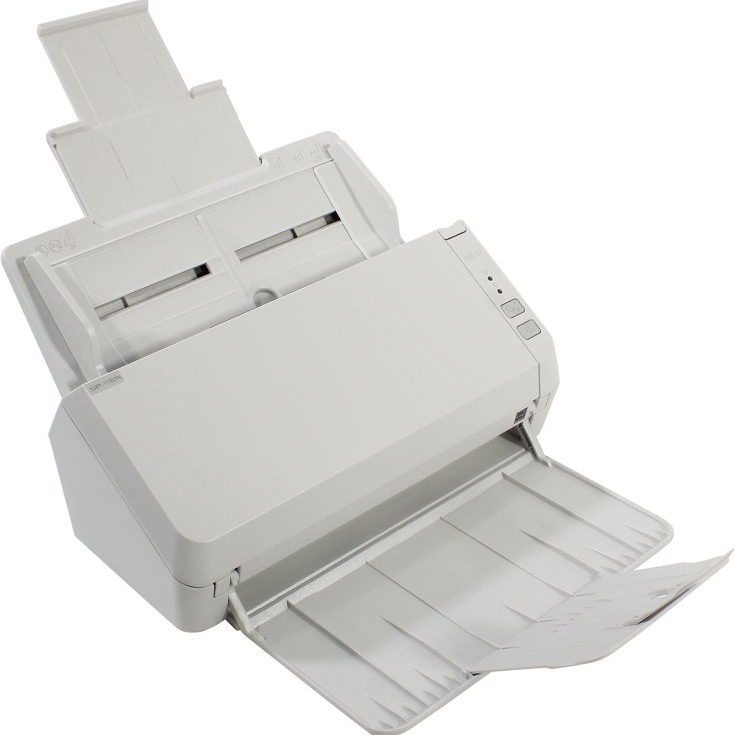 Повреждение упаковки Fujitsu/Ricoh SP-1120N (PA03811-B001) {А4,20 стр./мин, ADF 50, USB 3.2, Gigabit Ethernet, A4, нагрузка 3000 стр./день}