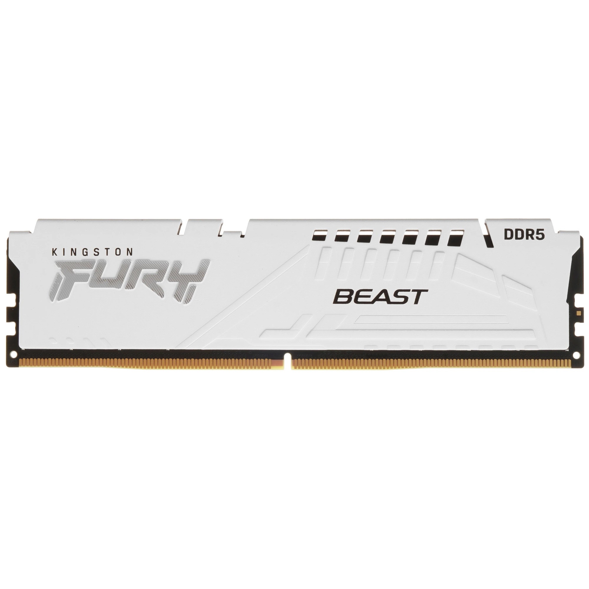 Kingston DDR5 DIMM 32GB 6000MHz KF560C36BWE-32 Fury Beast White Expo RTL Gaming PC5-48000 CL36 288-pin 1.35В dual rank с радиатором Ret