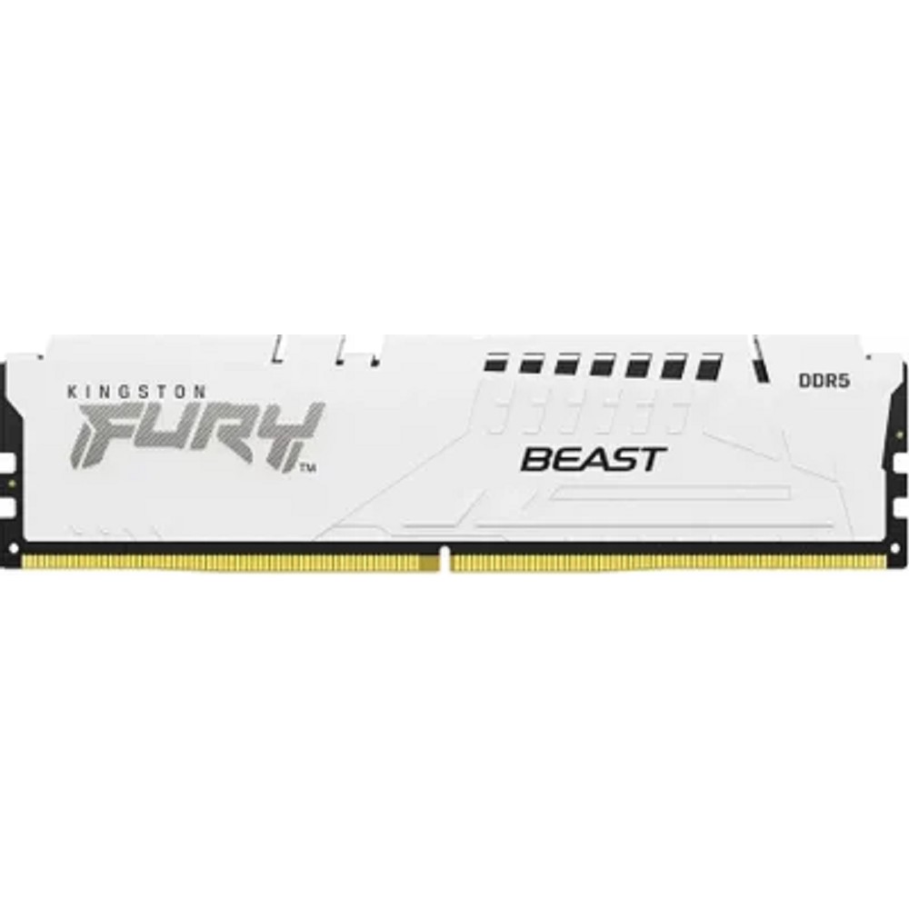 Kingston DDR5 DIMM 32GB 6000MHz KF560C36BWE-32 Fury Beast White Expo RTL Gaming PC5-48000 CL36 288-pin 1.35В dual rank с радиатором Ret