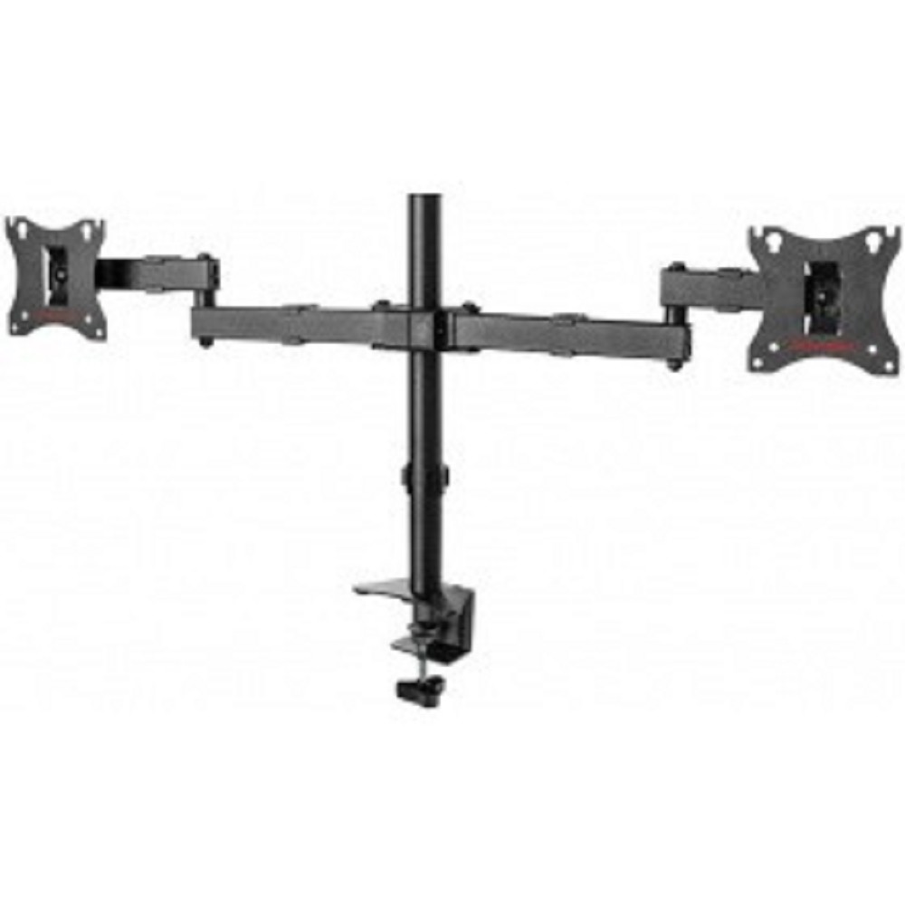 Arm Media LCD-T04 черный 15"-28" макс.14кг настольный поворот и наклон верт.перемещ.