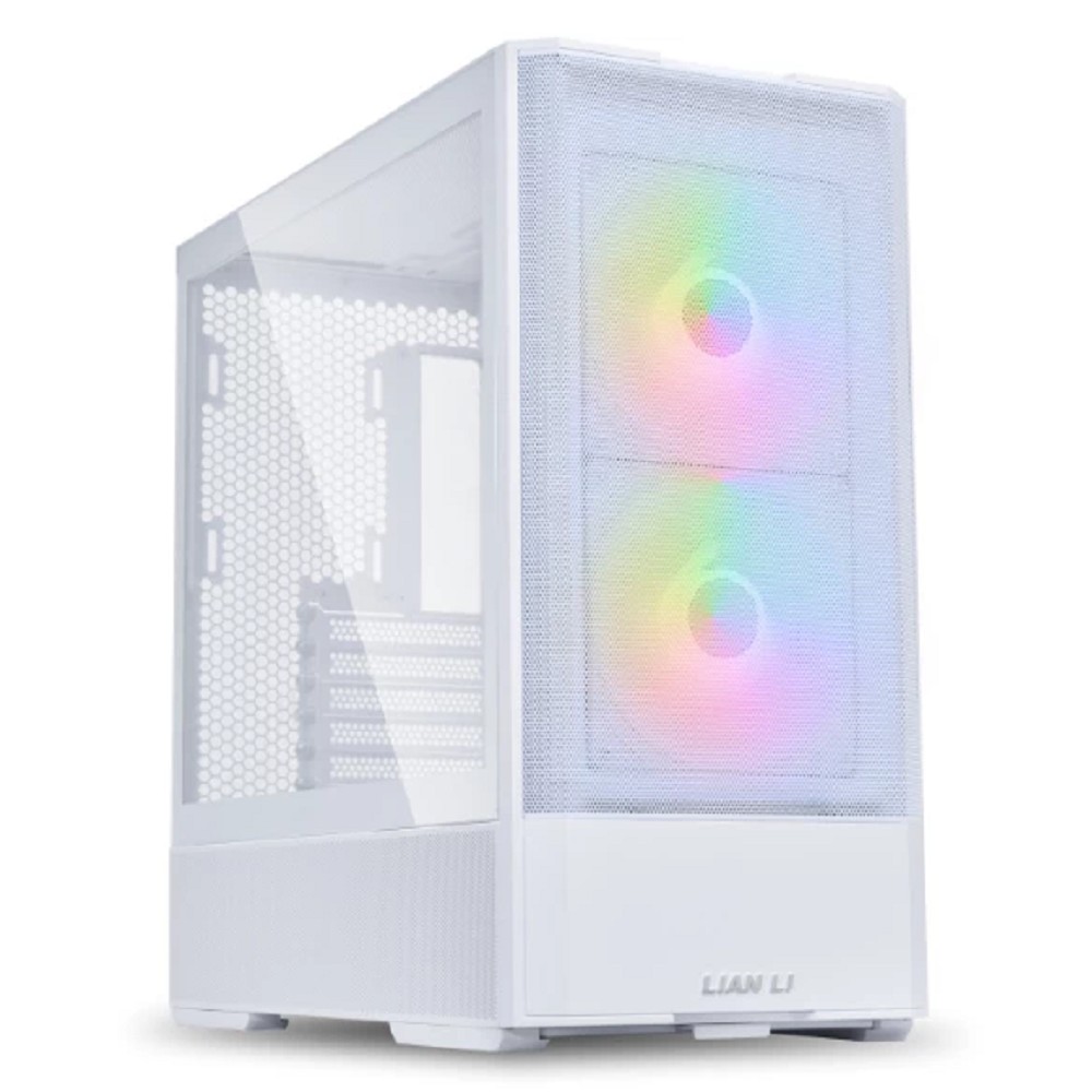 Lian Li Корпус Lancool 207 / White / Mid-Tower, TG / 2x 140mm ARGB + 2x 120mm non LED fans inc. / G99.LAN207RW.10RS