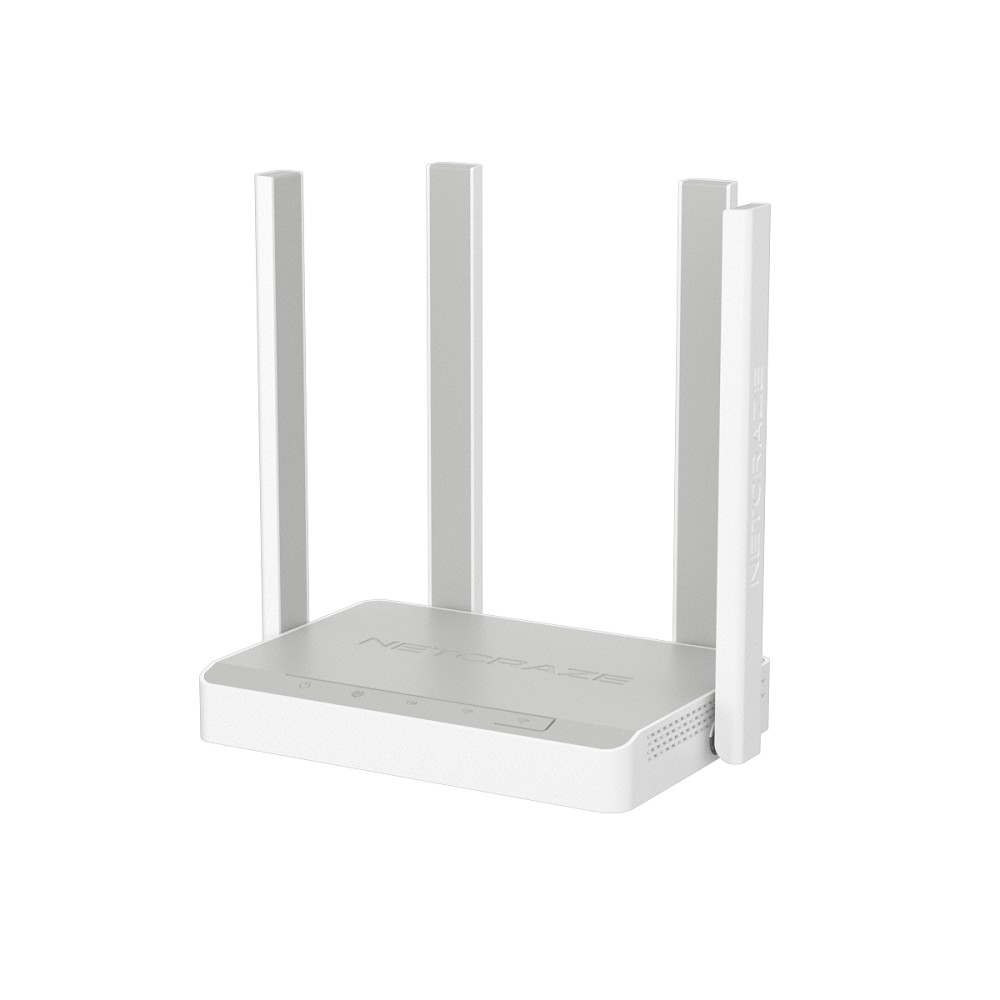 Повреждение упаковки Netcraze Viva (NC-1913) Гигабитный интернет-центр с Mesh Wi-Fi 5 AC1200, 4-портовым Smart-коммутатором и многофункциональным портом USB