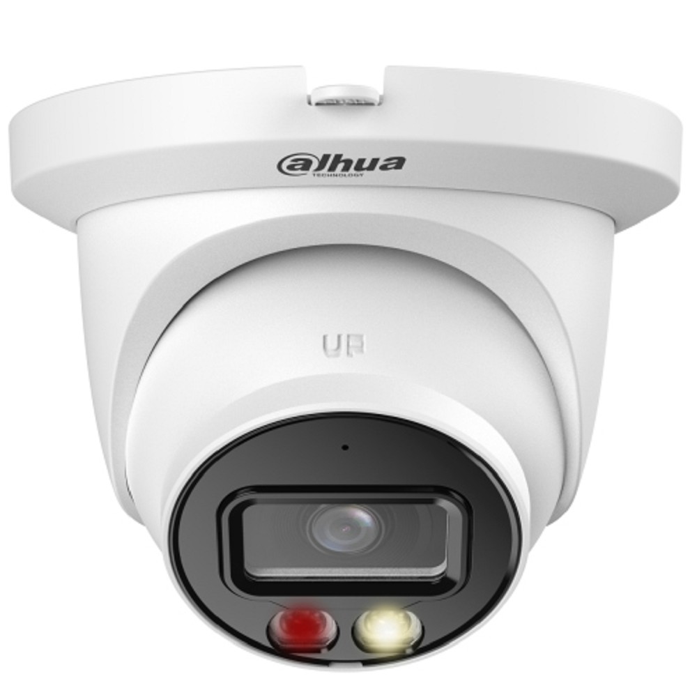 DAHUA DH-IPC-HDW2849TMP-S-IL-0360B Уличная турельная IP-видеокамера SmartDualLight 8Мп, 1/2.7” CMOS, объектив 3.6мм, видеоаналитика, микрофон, ИК 30м, LED 30м, IP67, металл