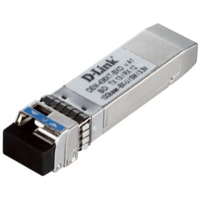 D-Link 436XT-BXU/40KM/A1A PROJ WDM трансивер SFP+ с 1 портом 10GBase-BX-U (Tx:1270 нм, Rx:1330 нм) для одномодового оптического кабеля (до 40 км, разъем Simplex LC)