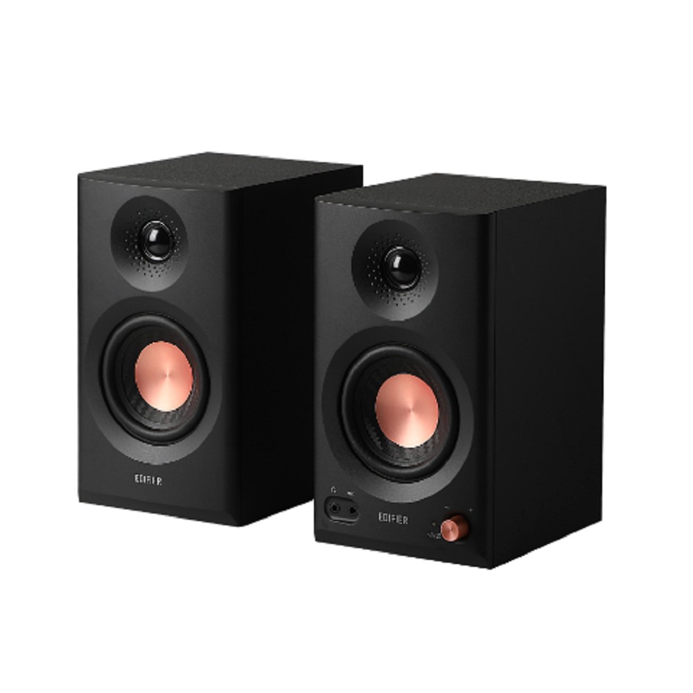 Edifier MR3 black {18 Вт + 18 Вт; 52 Гц - 20 кГц; входы: XLR, TRS, RCA, AUX; Bluetooth V5.4; Сертификация Hi-Res Audio и Hi-Res Audio Wireless}
