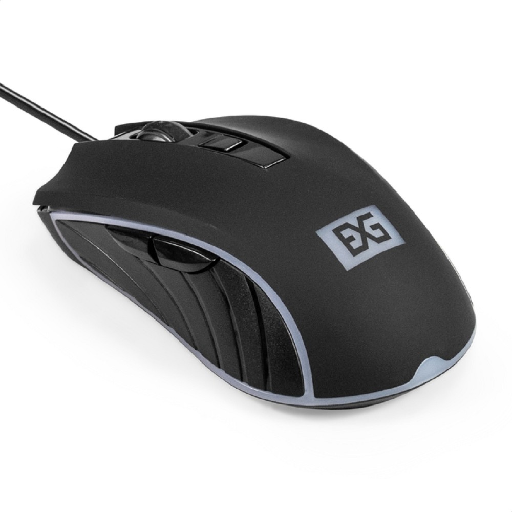 Повреждение упаковки Exegate EX298899RUS Мышь ExeGate Gaming Standard SL-9064 (USB, оптическая, 3600dpi, 6D, 6 кнопок и колесо прокрутки, длина кабеля 1,5м, черная с подсветкой, RTL)