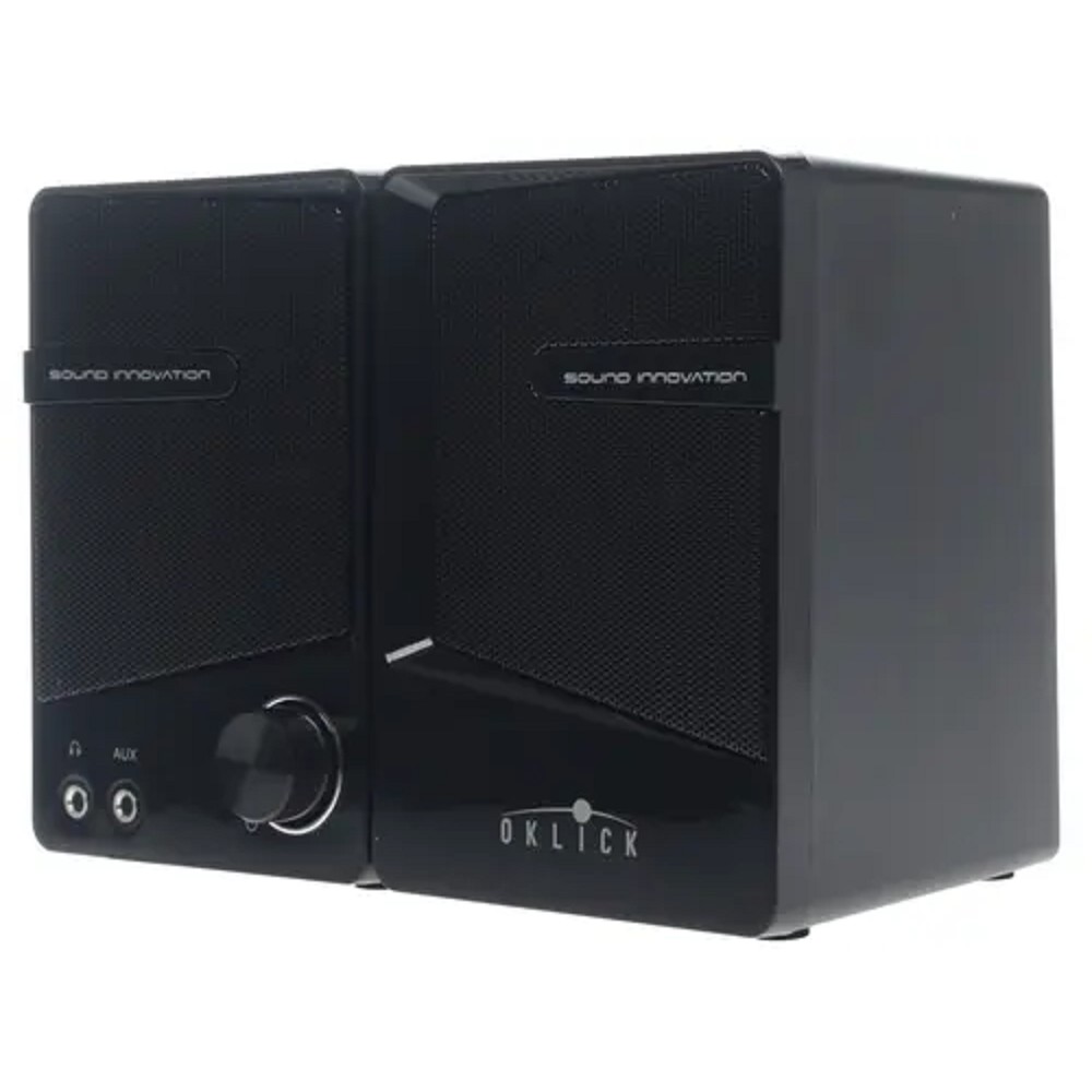 Повреждение упаковки Oklick OK-126 2.0 черный 6Вт портативные