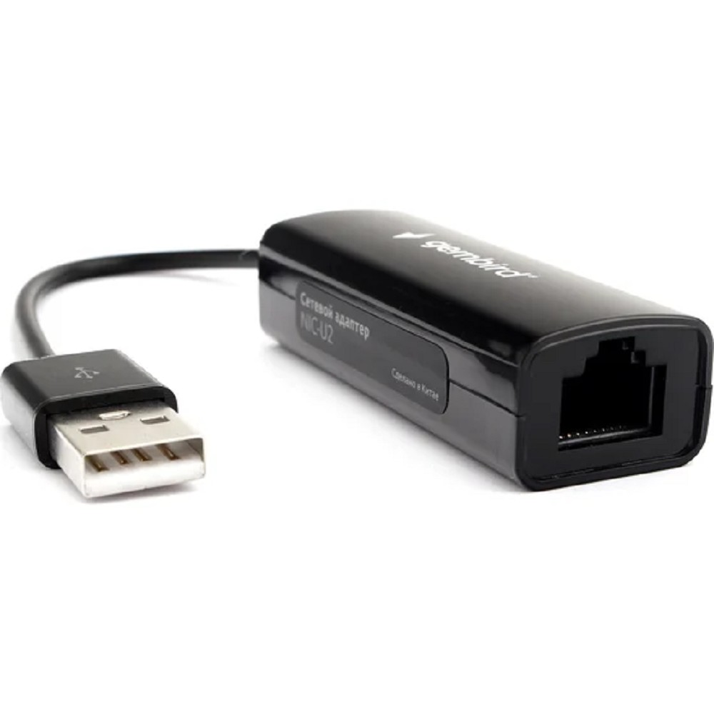 Gembird Сетевой адаптер Ethernet USB 2.0 - Fast Ethernet adapter (NIC-U2)