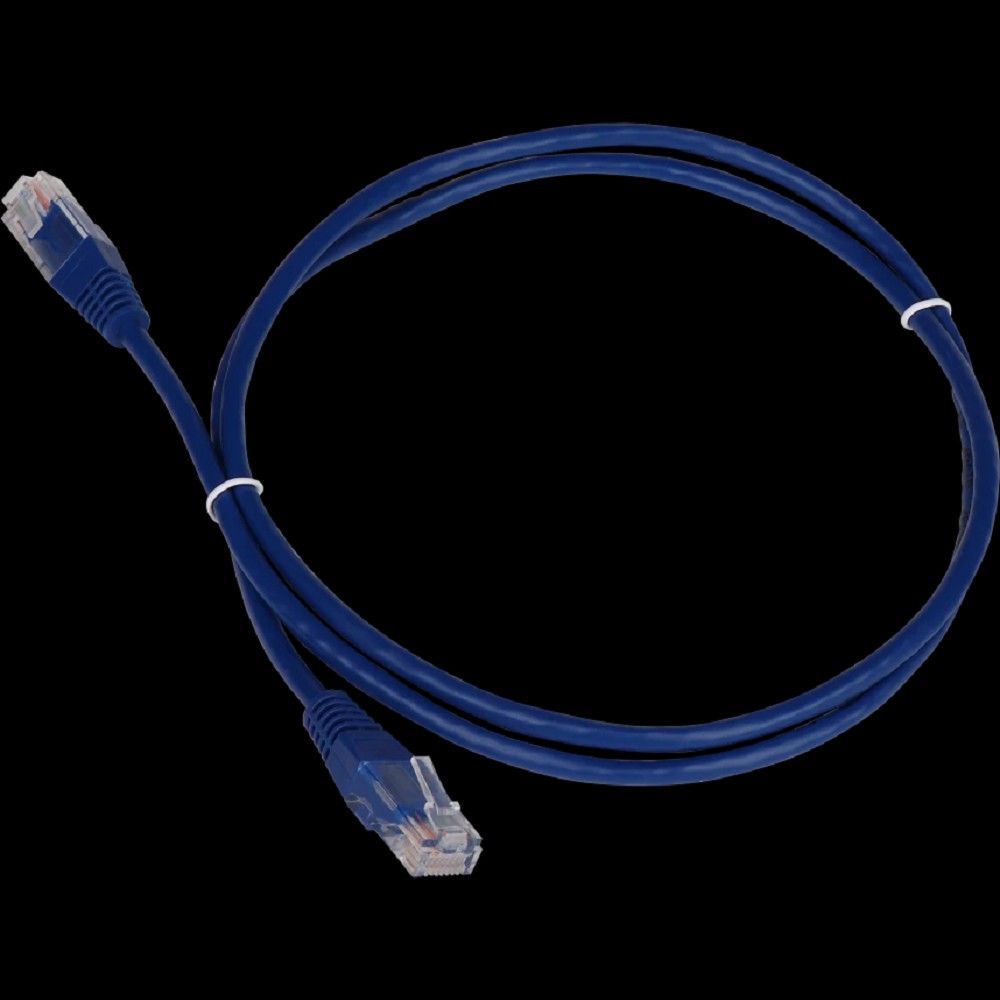 Патч-корд LanMaster вилка RJ-45,  вилка RJ-45,  кат.5е,  ПВХ,  5м,  синий [twt-45-45-5.0-bl]