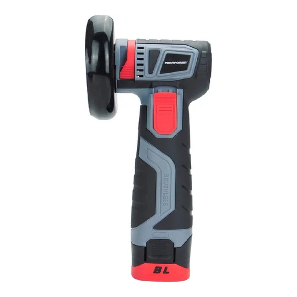 Аккумуляторная бесщеточная УШМ PROFIPOWER BL-164 (16В, Li-ion 2шт, 2.0Ач, 1800об/мин, диск 76мм,З/У,в кейсе) [E0245]