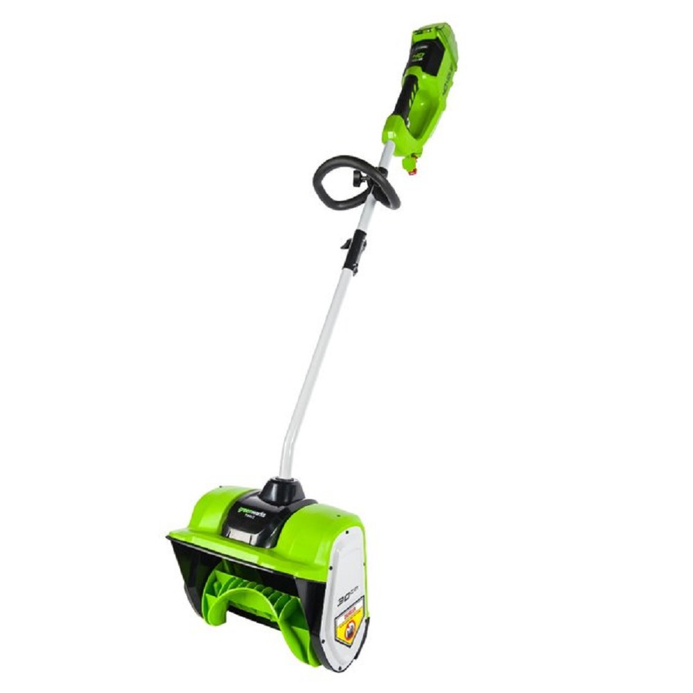 Greenworks GD40SS Снегоуборщик аккумуляторный, 40V, 30 см, бесщеточный, с 1хАКБ 5 Ач и ЗУ [2600807UG]