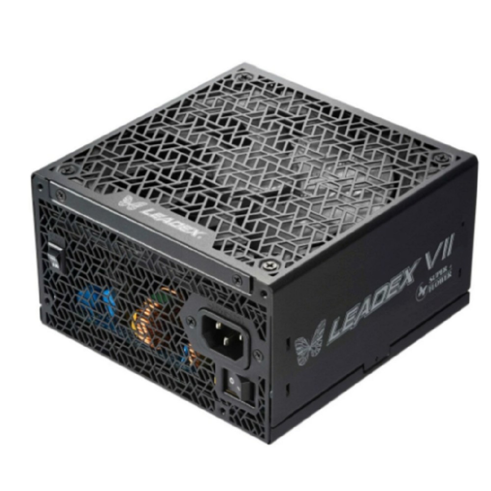 Блок питания 1000 Ватт/ Super Flower Power Supply Leadex VII, 1000W, ATX 3.0, 140mm, 12xSATA, 4xPCI-E(6+2), 1x12VHPWR, APFC, 80+ GOLD, Full Modular 
