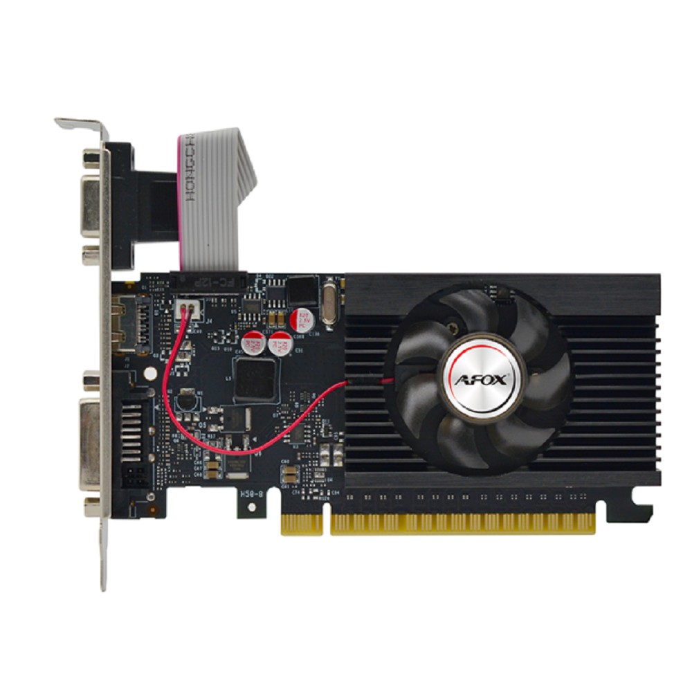 Повреждение упаковки Видеокарта AFOX GT710 4GB 64bit DDR3 VGA/DVI/HDMI LP 1FAN (AF710-4096D3L5-V3) RTL